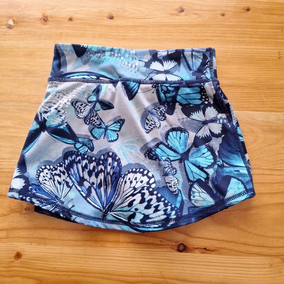 Blue Butterfly GapFit Skort - Picture 2 of 5